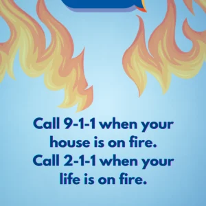 Light Blue Fire Poster
